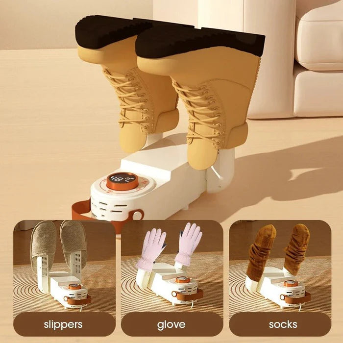 Compact Shoe Dryer – Portable, Quick Drying, and Perfect for Any Shoe Type, Anytime, Anywhere 👟💨