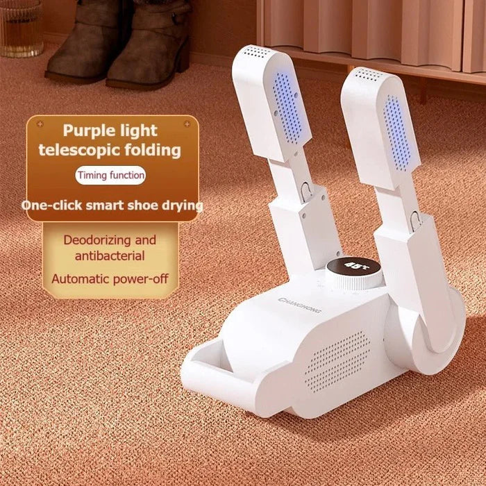 Compact Shoe Dryer – Portable, Quick Drying, and Perfect for Any Shoe Type, Anytime, Anywhere 👟💨