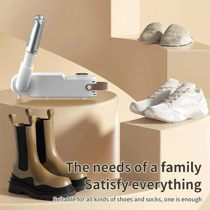 Compact Shoe Dryer – Portable, Quick Drying, and Perfect for Any Shoe Type, Anytime, Anywhere 👟💨