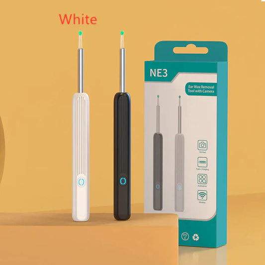 Smart Visual Otoscope Ear Wax Removal Tool, Ear Wax Removal Tool, Mini Camera for Ear Health Care
