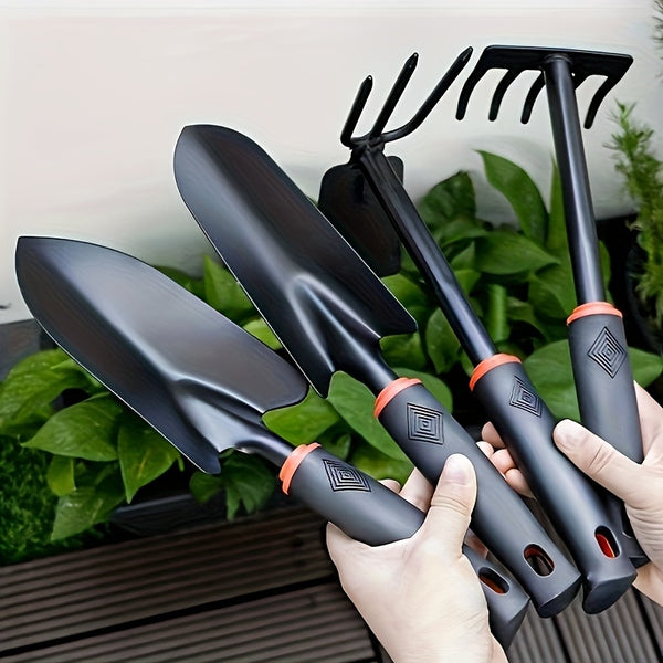 Heavy-Duty Metal Garden Shovel with Ergonomic Handle - Durable Outdoor Gardening Tool for Planting Flowers, Vegetables, and Yard Maintenance, Garden Shovel for Planting, Vegetable Planting, Sturdy Construction, Robust Design,