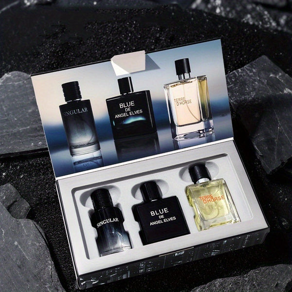 3pcs Men’s Luxury Perfume Gift Set – Long-Lasting Fragrance Collection