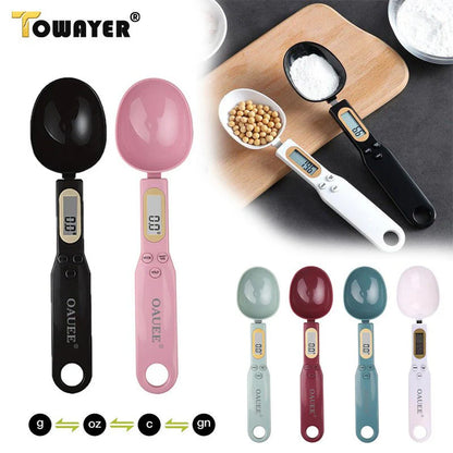 Digital Spoon Scale for High Precision Kitchen Measuring Up to 500g