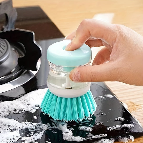 Press Out Liquid Cleaning Brush – Multifunctional Kitchen Tool