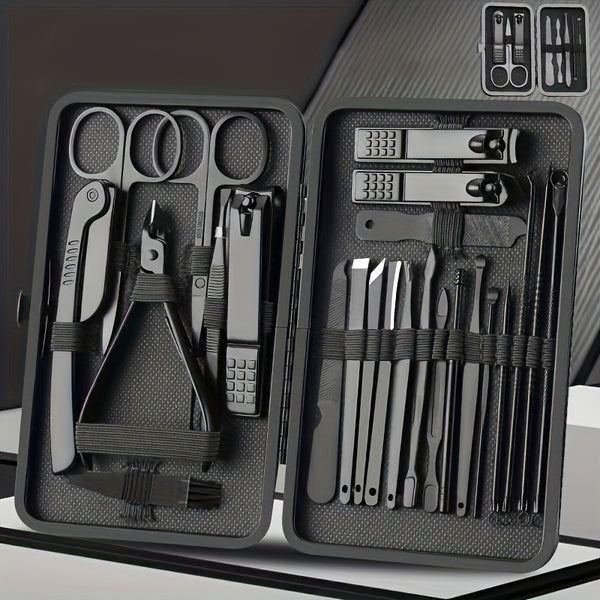 Complete Manicure & Pedicure Set – Stainless Steel Nail Clipper Kit