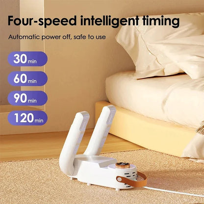 Compact Shoe Dryer – Portable, Quick Drying, and Perfect for Any Shoe Type, Anytime, Anywhere 👟💨